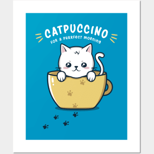 Catpuccino Posters and Art